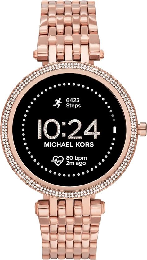 michael kors smartwatch gold damen|rose gold mk smart watch.